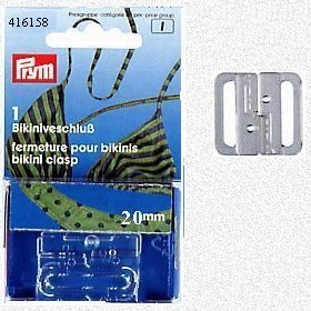 416158 CLIPS BIKINI A GANCIO PLAST.20mm