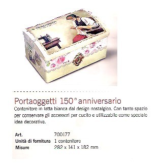 700177 PORTAOGGETTI 150° ANNIVERSARIO