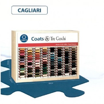CAGLIARI ASSORTIMENTO 1260 COL.96x3rot