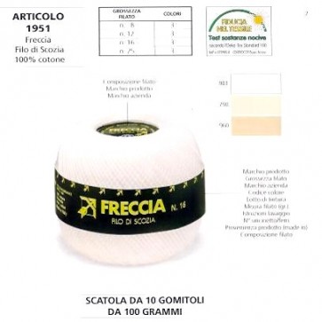 FRECCIA 1951 G.LAVORI N.25 FILO g100x10