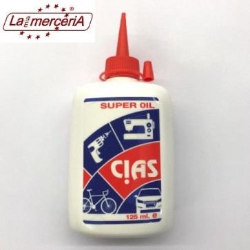 SUPER OIL 125ml CIAS PER MACCHINA CUCIRE