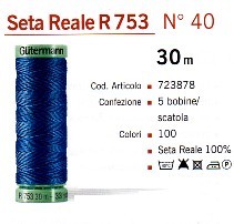 R753 SETA REALE GUTERMANN m30x5rotoli