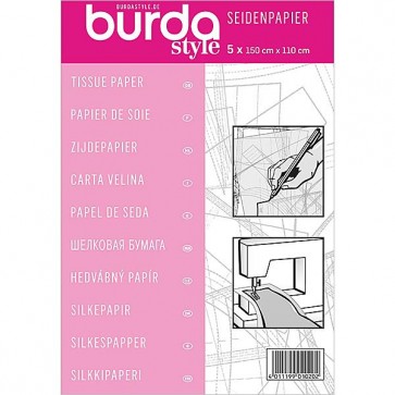 BURDA CARTA VELINA 150x110 5 fogli