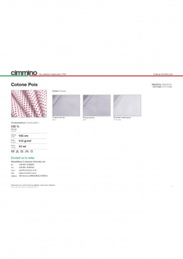 2783 TESSUTO COTONE POIS H.150cm (10)
