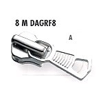 CURSORI 8 METALLO C/FUCILE YKK (5)