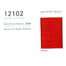 NASTRO WIRED TAFFETA 12102.25mm x25m