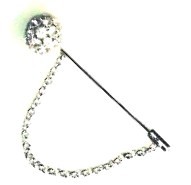 PSPIN07 SPILLONI CON CATENELLA E STRASS