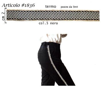 1836 PASSAMANERIA C/STRASS H. 2 cm (9)