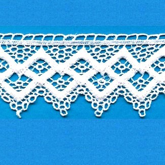 606 PIZZO MACRAME' COTONE BIANCO (9,50)