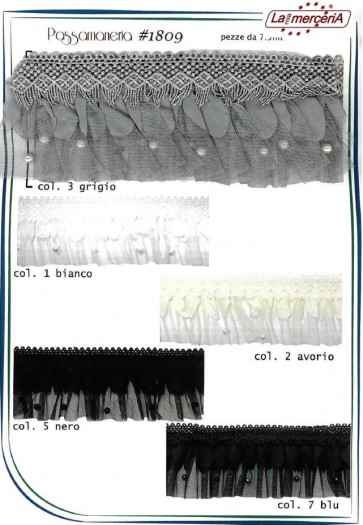 1809 PASSAMANERIA ORGANZA COLOR (6,90)