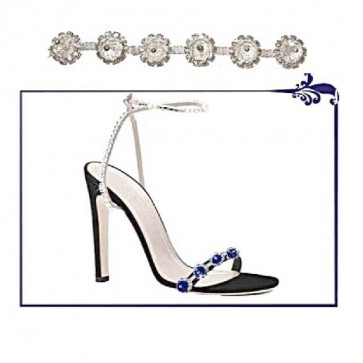 CH618 PASSAM. METAL PERLE E STRASS (4,5)