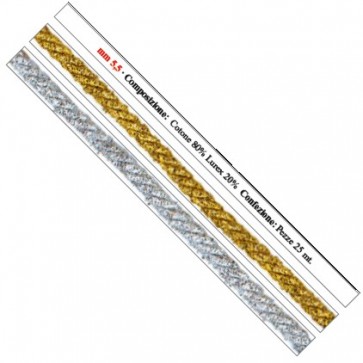 4016 CORDONE LAME' 5,5mm (20)