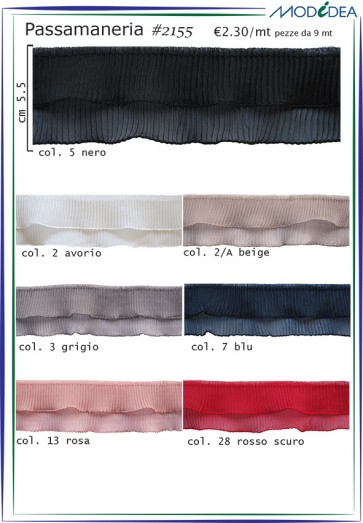 2155 PASSAMANERIA A BALZE H.5,5cm (9)