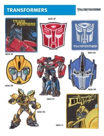zAPPLICAZIONI RICAMATE TRANSFORMERS