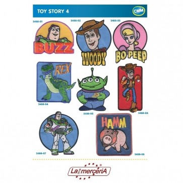 3488 APPLICAZIONI RICAMATE TOY STORY