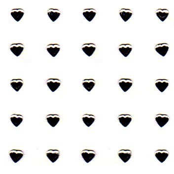 STRASS TERMO CUORE CR mm.7 pz.36 SM192