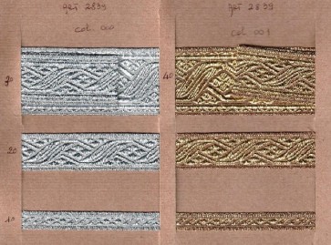 2839/10 BORDO OPERATO LAME' (20)