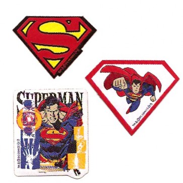 APPLICAZIONI RICAMATE TH SUPERMAN