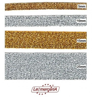 31 GROS GRAIN LAME' 5mm (10)