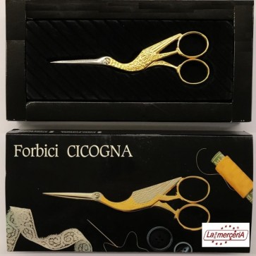 FORBICI CICOGNA cm 15 CONF.REGALO