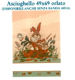 ASCIUGHELLO DORY 49x69 COTONE 100%