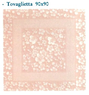 TOVAGLIETTA ELSA 90x90 COTONE 100%