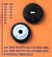 3030 BOTTONI RICOPRIRE DA CUCIRE 28mm