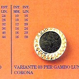 CORONA VAR.03 lin.28 PER BOTT.RIC.10mm