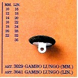 3029 10mm BOTT. RICOP. GAMBO LUNGO