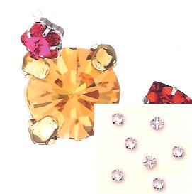 STRASS ROSETTA CAST.CROCE CRI.SS30 (144)