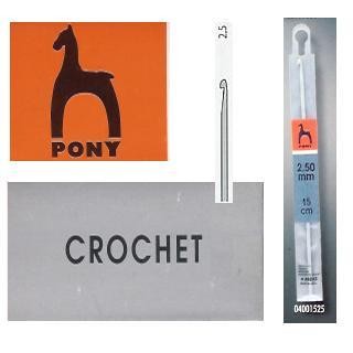 UNCINETTI GRIGIO PONY 15cm 2,5mm