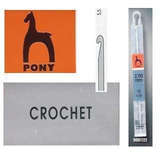 UNCINETTI GRIGIO PONY 15cm 5,5mm