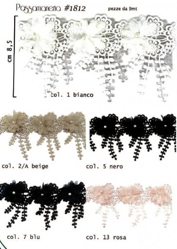 1812 PASSAMANERIA H.8,5cm (9)