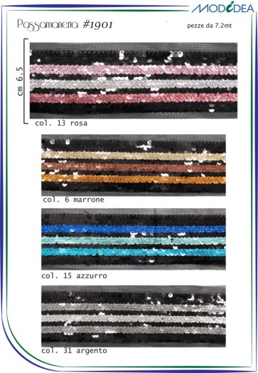 1901 PASSAMANERIA (7,2)