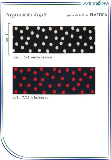 1918 PASSAMANERIA ELASTICIZZATA (8,6)