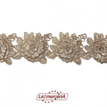 2212 PASSAM.MACRAME' FIORI H.7cm (4,5)