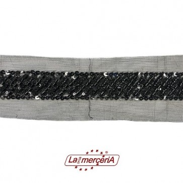 2550 PASSAMANERIA C/PAILLETT H.3,3cm (9)