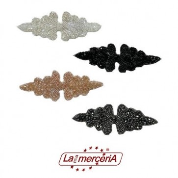 APPLICAZIONE C/PERLE E CRISTALLI 858402