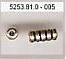 PERLE METALIZZATE 10x4mm 8pz