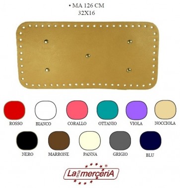 MA126 FONDO BORSA ECOPELLE 32x16cm