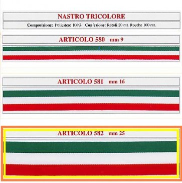 585 NASTRO TRICOLORE 40mm (20)