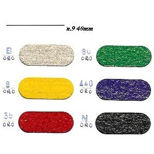 531 NASTRO FAGLIA CON ORO N.9x10mt