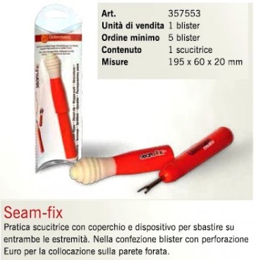 357553 SCUCITORE CON LEVAPELUCCHI