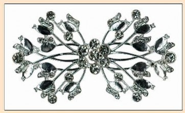 682159 ALAMARO METALLO CON STRASS