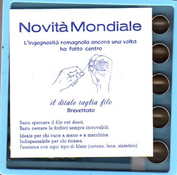 DITALI TAGLIAFILO IN ACCIAIO ASS.(60)