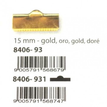 CHIUSURA 15mm ORO