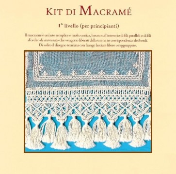 KIT CRISTINA CENTRO MACRAME'