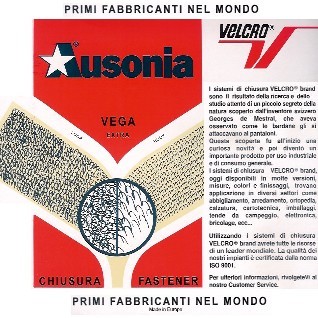 VELCRO AUSONIA 20mm DA CUCIRE UNCIN (50)