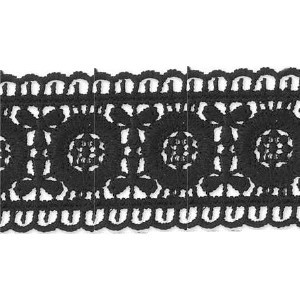 584225 PIZZO MERLETTO 4cm POLIESTERE