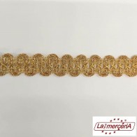 6919/LX BORDO VINTAGE LAME' H.2 cm